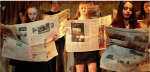 anna * pollack - Bühnenfoto Die letzten Tage der Menschheit