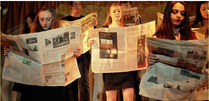 anna * pollack - Bühnenfoto Die letzten Tage der Menschheit