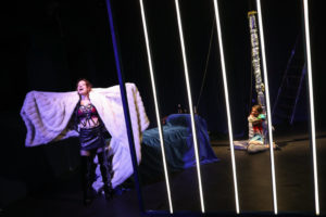 anna * pollack - Bühnenfoto Venus im Pelz, Venus mit ihrem Pelz