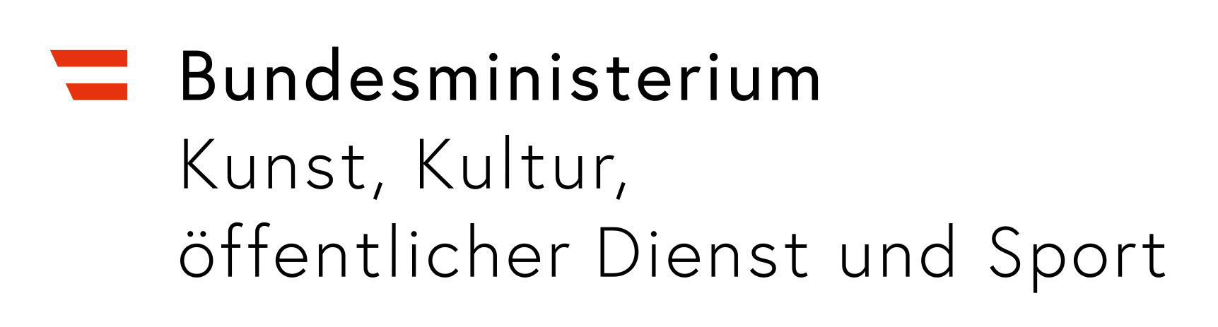anna * pollack, Logo Bundesministerium Kunst, Kultur, öffentlicher Dienst und Sport für Impressum