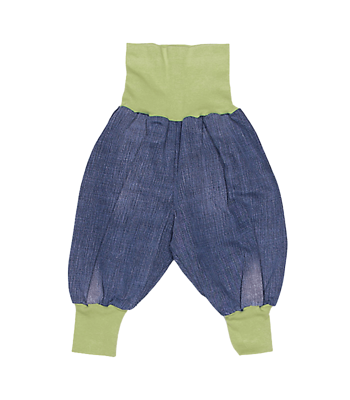 anna * pollack, Mini-Piratenhose, Bund hellgrün