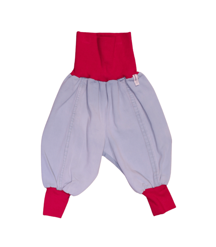 anna * pollack, Mini-Piratenhose, Bund pink