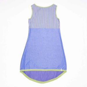 anna * pollack, Kleid Sonnenbrise in hellblau mit hellgrün Bündchen, Ansicht Vorne