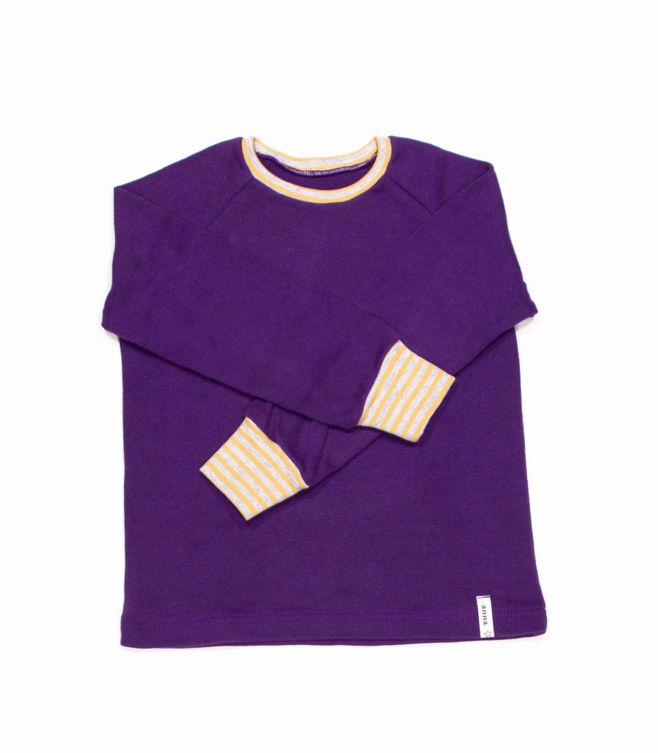 anna * pollack, Pulli lila, 104-110, Vorderansicht