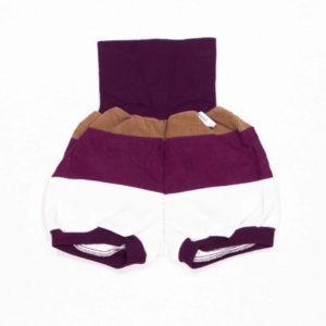 anna * pollack, Shorty Mixed, 56-80, Cord creme, lila, braun, Bund Purpur