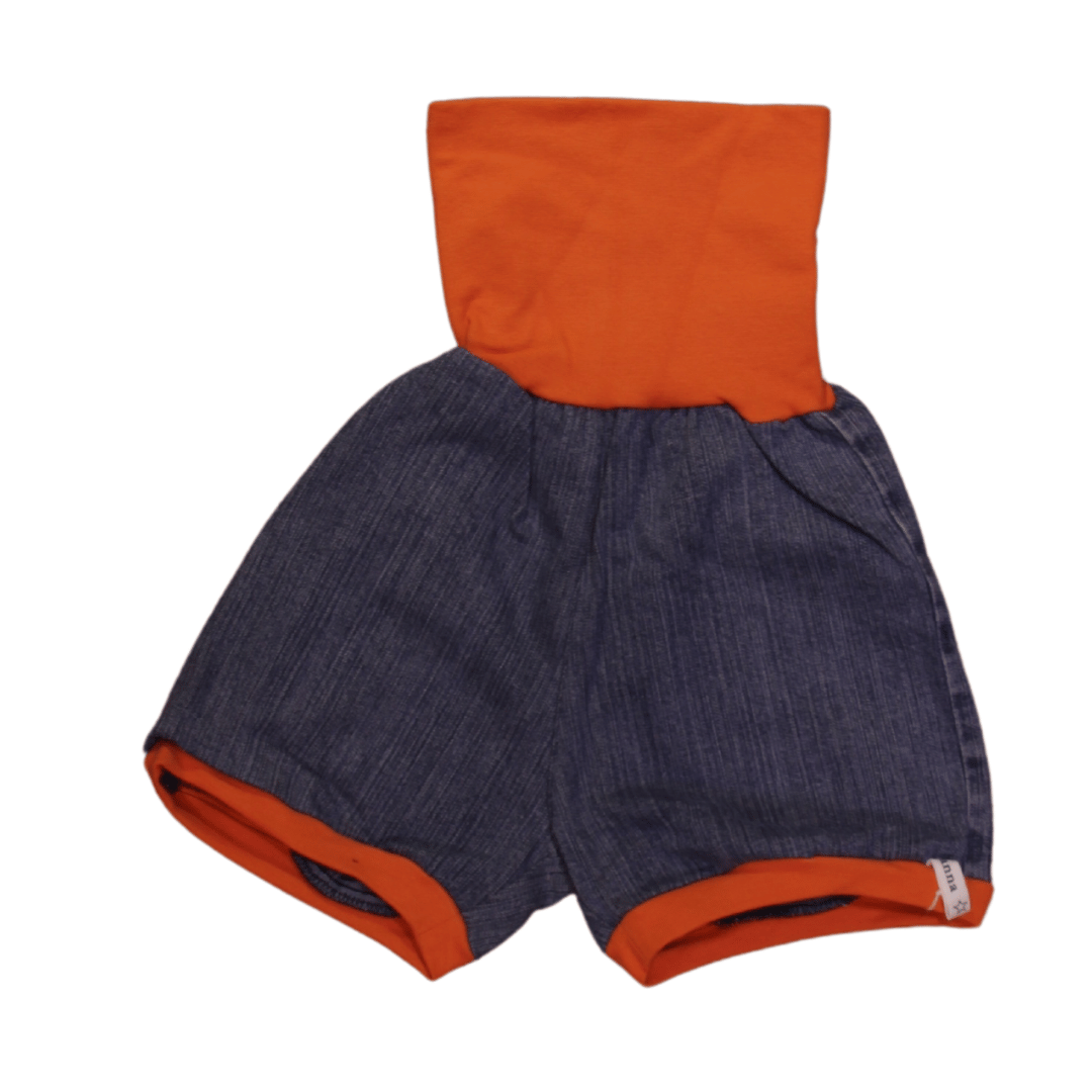 anna * pollack, Shorty Denim, 80-116, Denim, Bund Orange