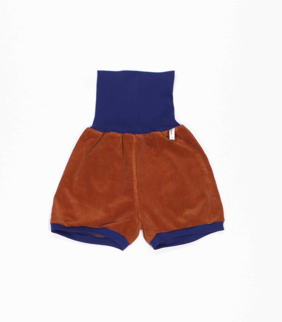 anna * pollack, Shorty Mixed, 80-116, brauner Cord, Bund Marine