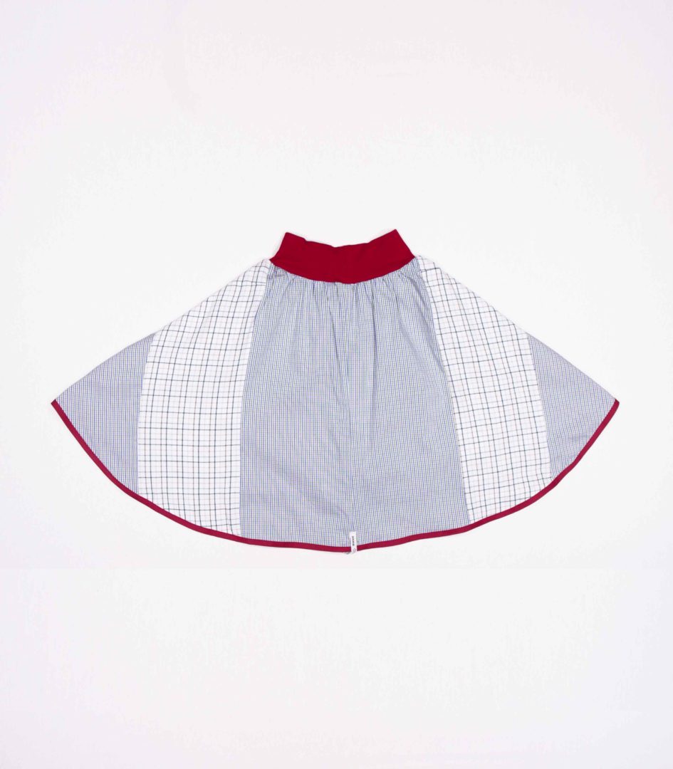 anna * pollack, Wenderock,152-164, rot blau, Rückseite, blau