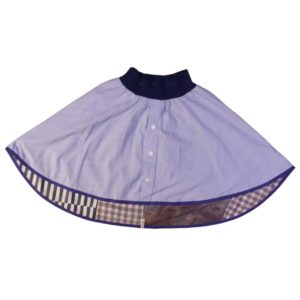 anna * pollack, Wenderock,152-164, blau grau, Vorderseite, blau