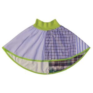 anna * pollack, Wenderock 80-110, blau grün, Vorderseite blau