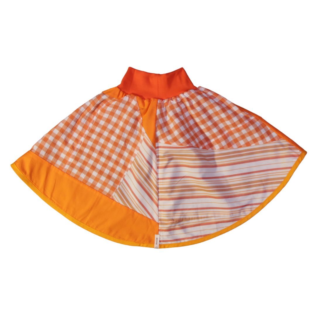 anna * pollack, Wenderock, 110-134, orange blau, Rückseite, orange