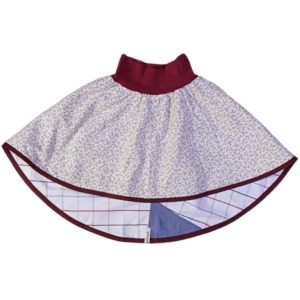 anna * pollack, Wenderock 80-110, rosa blau, Vorderseite rosa