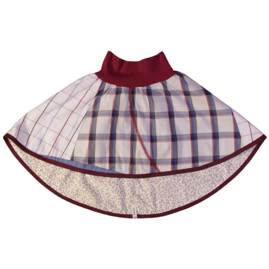 anna * pollack, Wenderock 80-110, rosa blau, Vorderseite blau