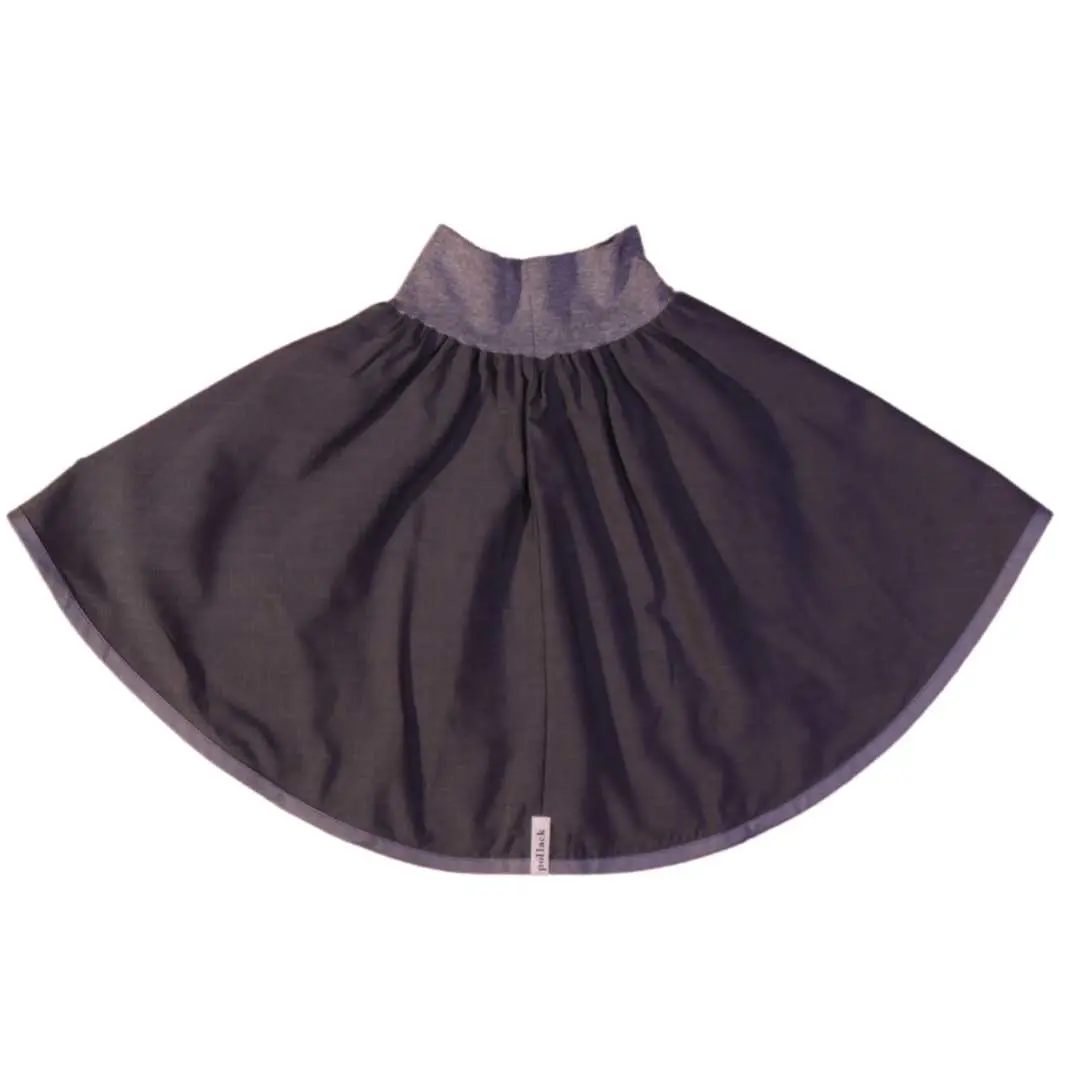 anna * pollack, Wenderock 80-110, rosa grau, Rückseite rosa