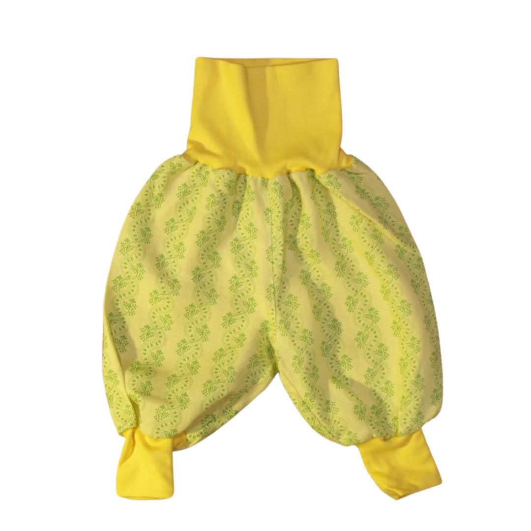 anna * pollack, Dirndl Piratenhose gelb, Bund gelb