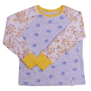 anna * pollack, T-Shirt, 92-98, gelb blau, Vorderansicht