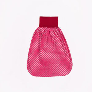 anna * pollack, Pucksack, Dirndl rosa, Bund rot