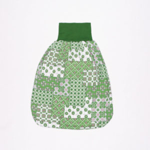 anna * pollack, Pucksack, grünes Muster, grüner Bund