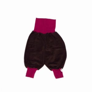 anna * pollack, Minipirat, CORD dunkelbraun mit weinrot