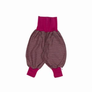 anna * pollack, Minipirat, ringel braun rot, Bündchen weinrot