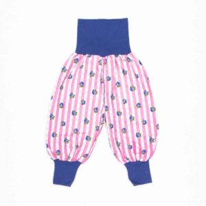 anna * pollack, Dirndl Piratenhose rosa, Bund blau