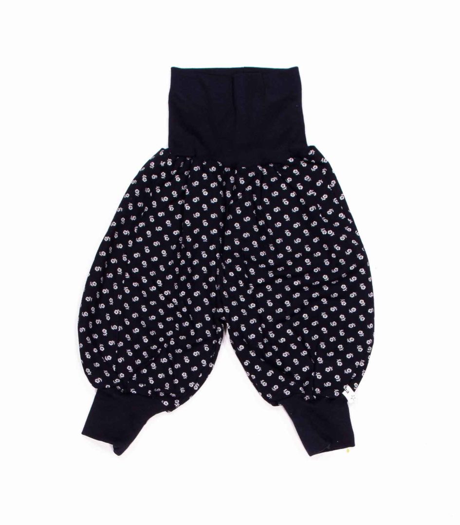 anna * pollack, Dirndl Piratenhose schwarz, Bund schwarz