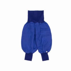 anna * pollack, Minipirat, Leinen blau, Bündchen blau