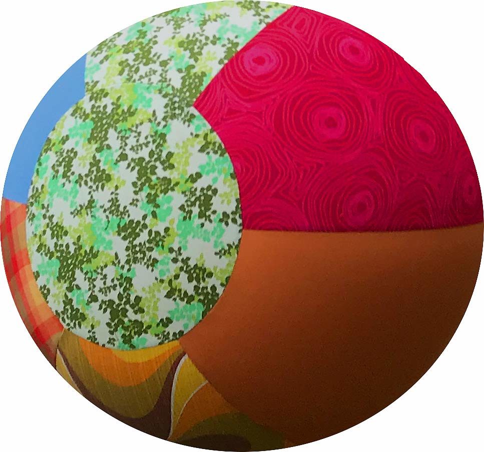 anna * pollack, Luftballonhülle XXL, 80cm Durchmesser in bunten Stoffen