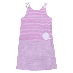 Wendekleid rosa mit blau