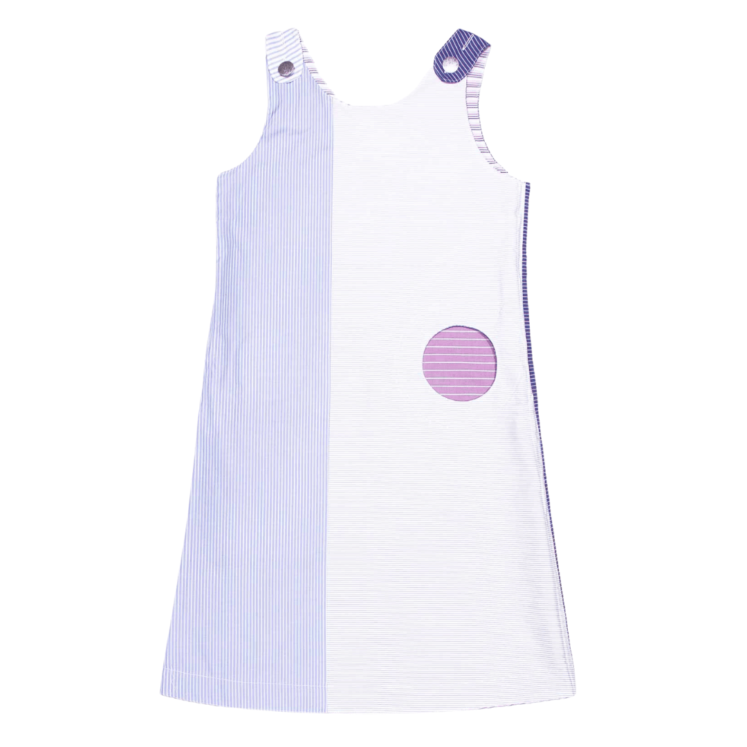 Wendekleid rosa mit blau – Bild 3