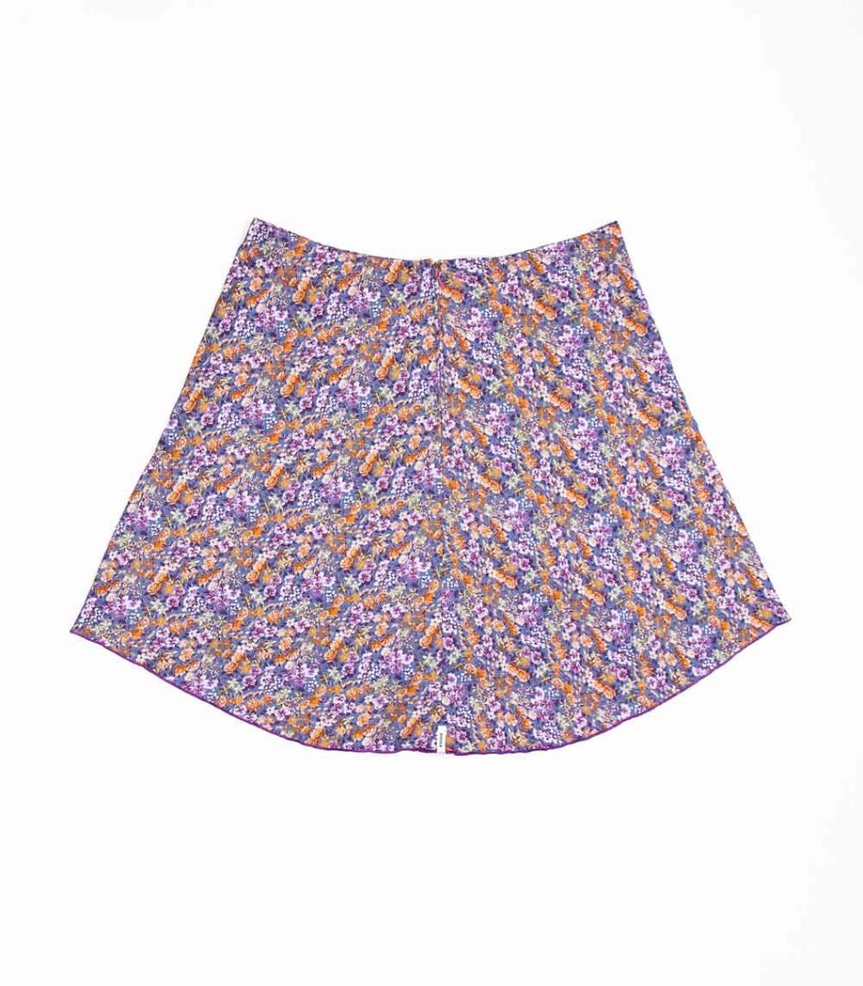 anna * pollack, A-Rock millefleurs lila, Ansicht Rücken