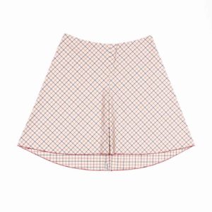 anna * pollack, A-Rock Karo beige, Wolle, Ansicht Vorne