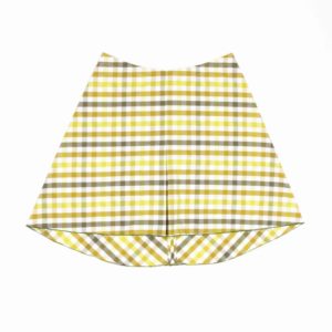 anna * pollack, A-Rock Karo grün, schwarz, Ansicht Vorne