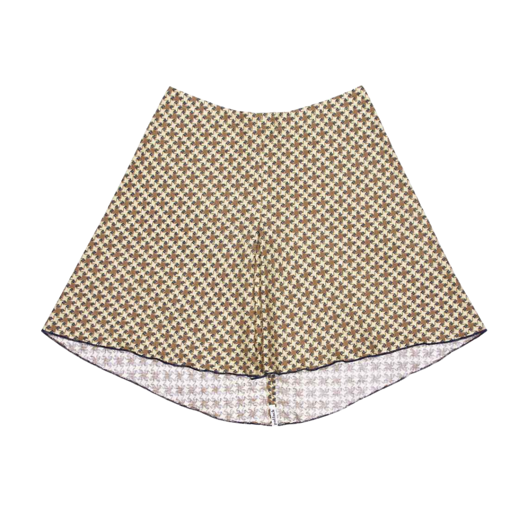 anna * pollack, A-Rock gelbes Muster, Vorderansicht