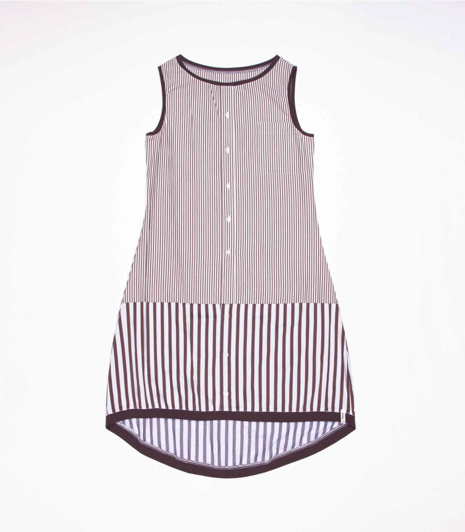 anna * pollack, Kleid Sonnenbrise braun , Ansicht Vorne