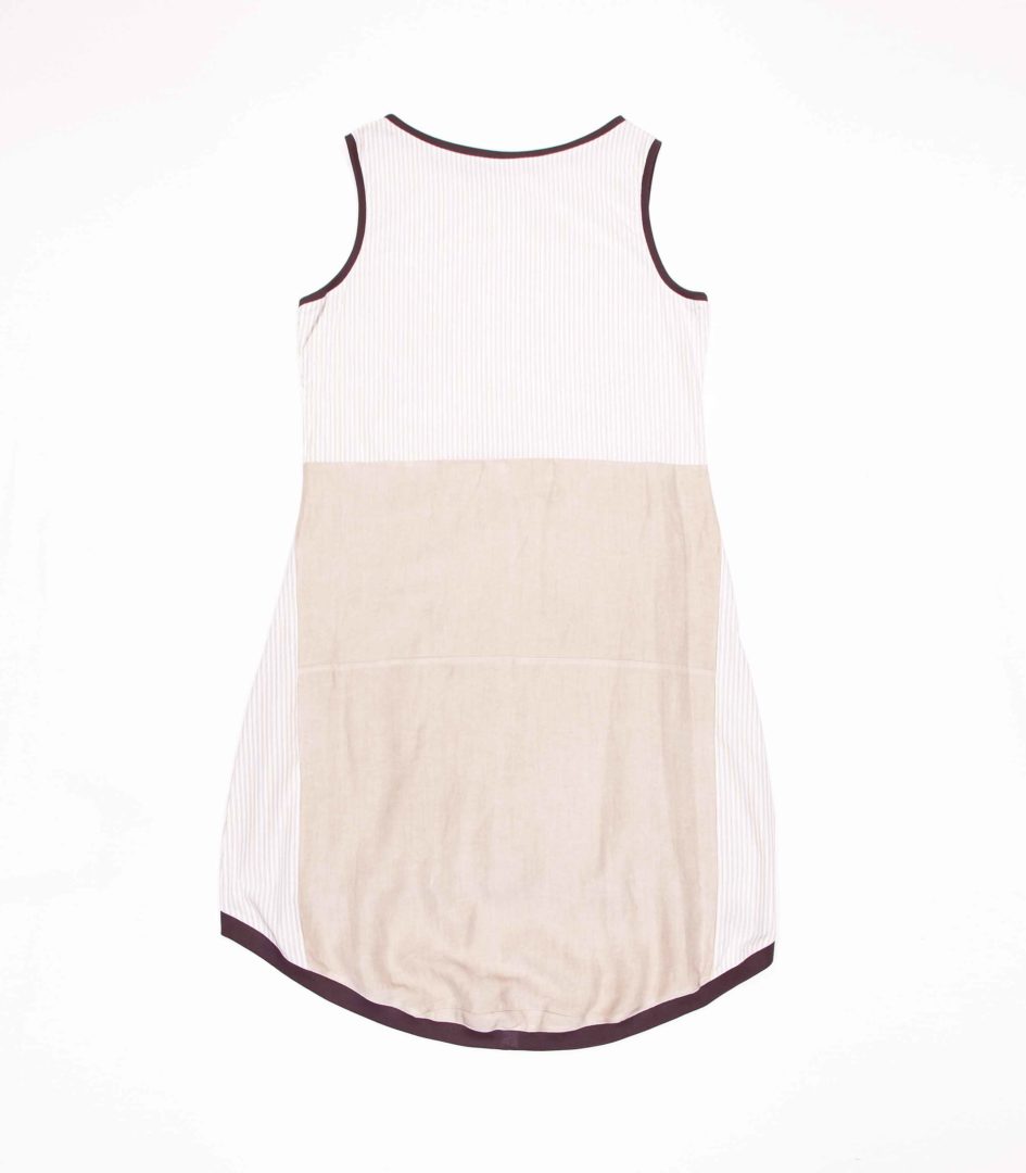 anna * pollack, Kleid Sonnenbrise beige , Ansicht Rücken