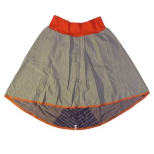 anna * pollack, Wenderock large,grün grau, Vorderseite grün