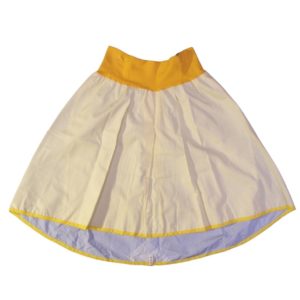 anna * pollack, Wenderock medium, blau gelb, Vorderseite gelb