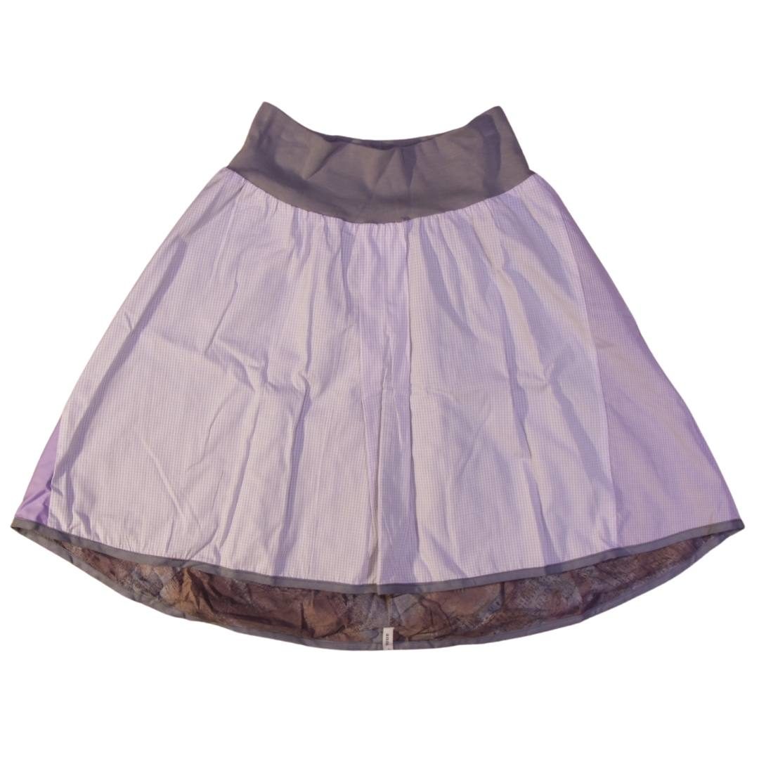 anna * pollack, Wenderock medium, lila grau, Vorderseite lila