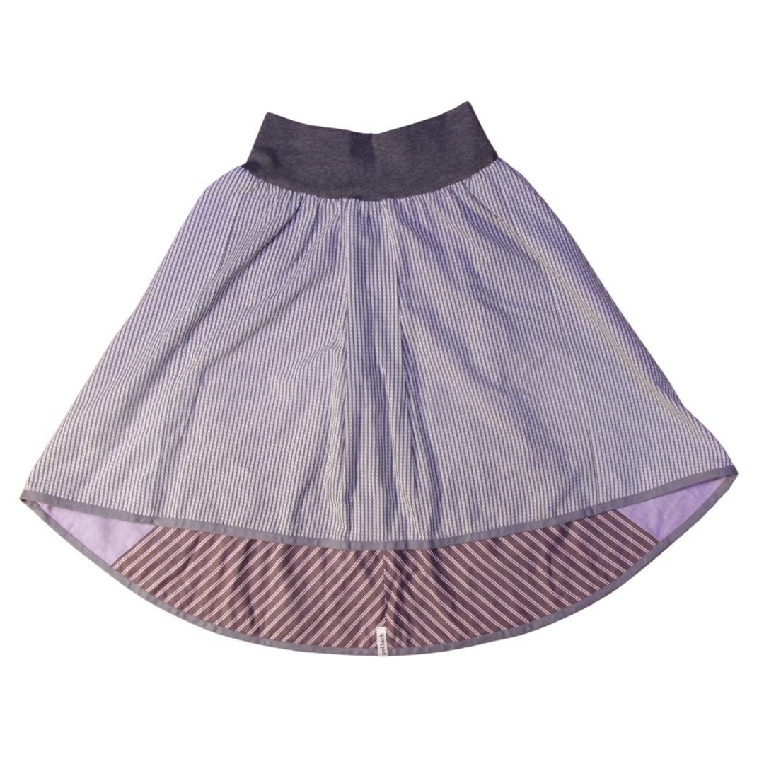 anna * pollack, Wenderock, medium, lila grau, Vorderseite grau