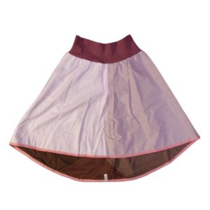 anna * pollack, Wenderock small, rosa braun, Vorderseite rosa