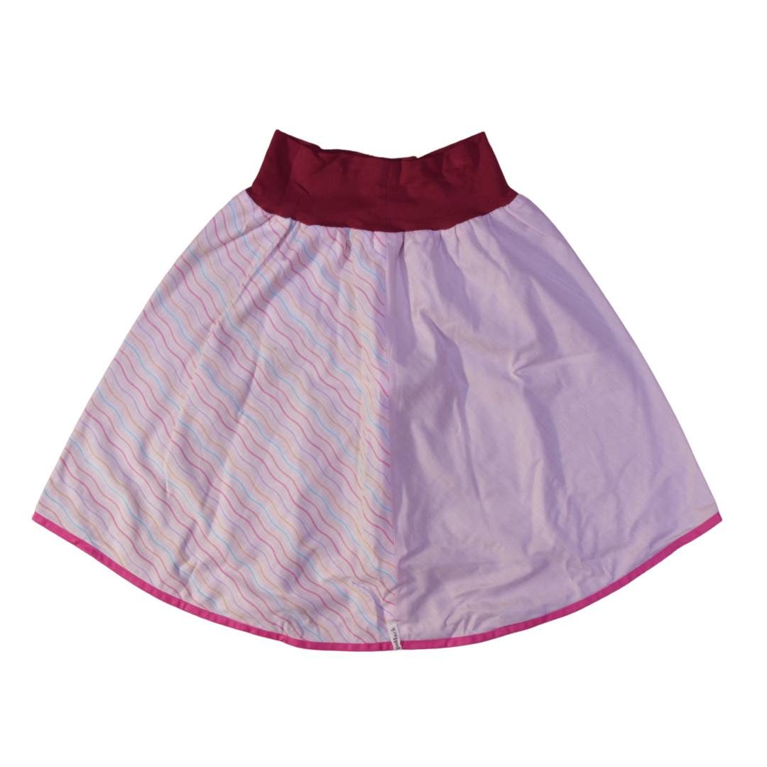 anna * pollack, Wenderock small, rosa grau, Rückseite rosa