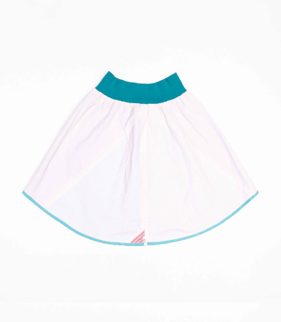 anna * pollack, Wenderock small, rosa blau, Rückseite rosa