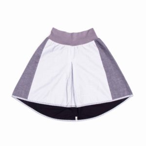 anna * pollack, Wenderock small, schwarz grau, Vorderseite grau