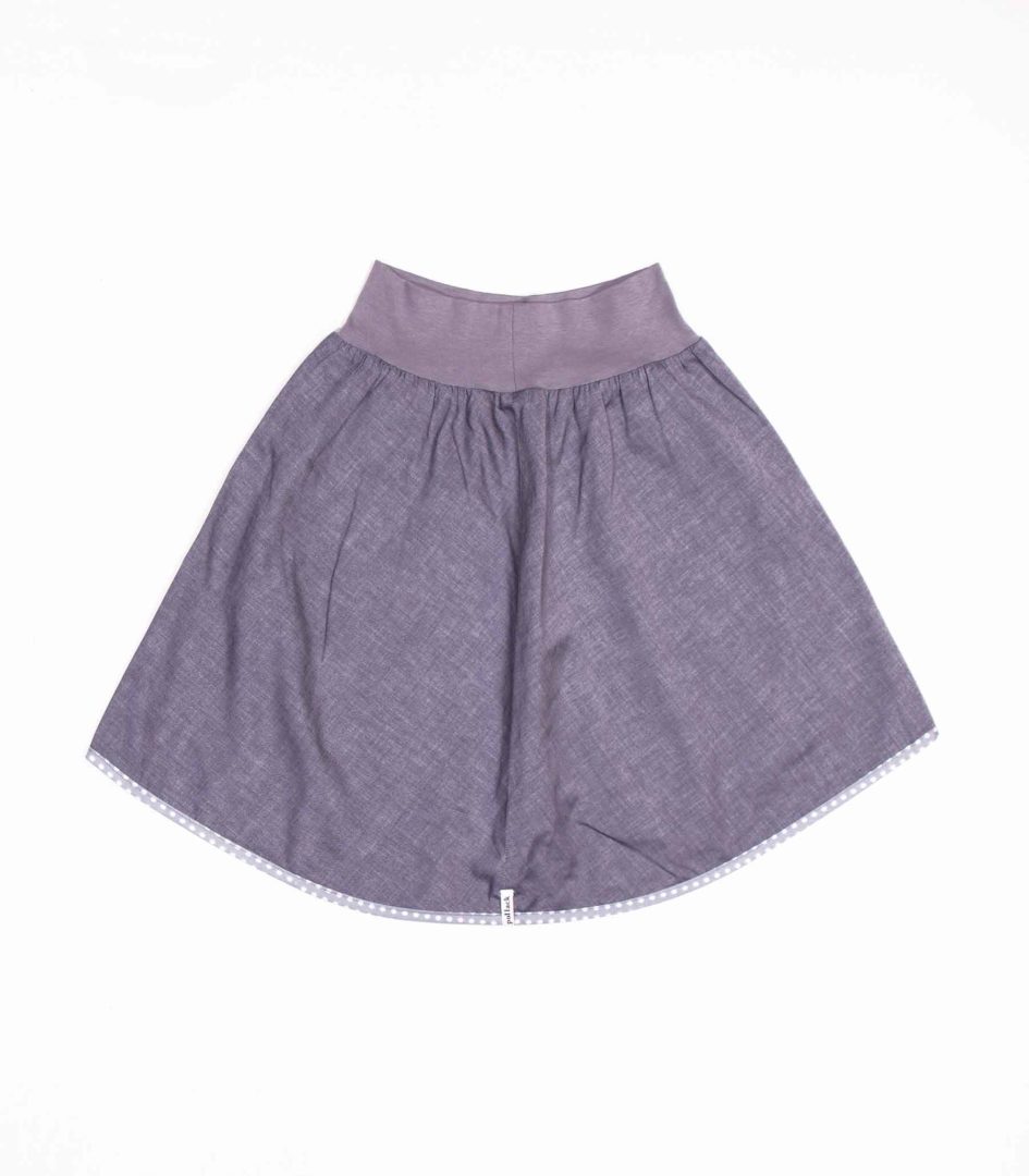 anna * pollack, Wenderock small, schwarz grau, Rückseite grau