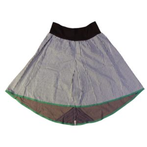 anna * pollack, Wenderock x-large, grün braun, Vorderseite grün