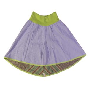 anna * pollack, Wenderock, xsmall, blaugrün, Vorderseite blau