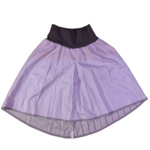 anna * pollack, Wenderock, xsmall, lila grau, Vorderseite lila