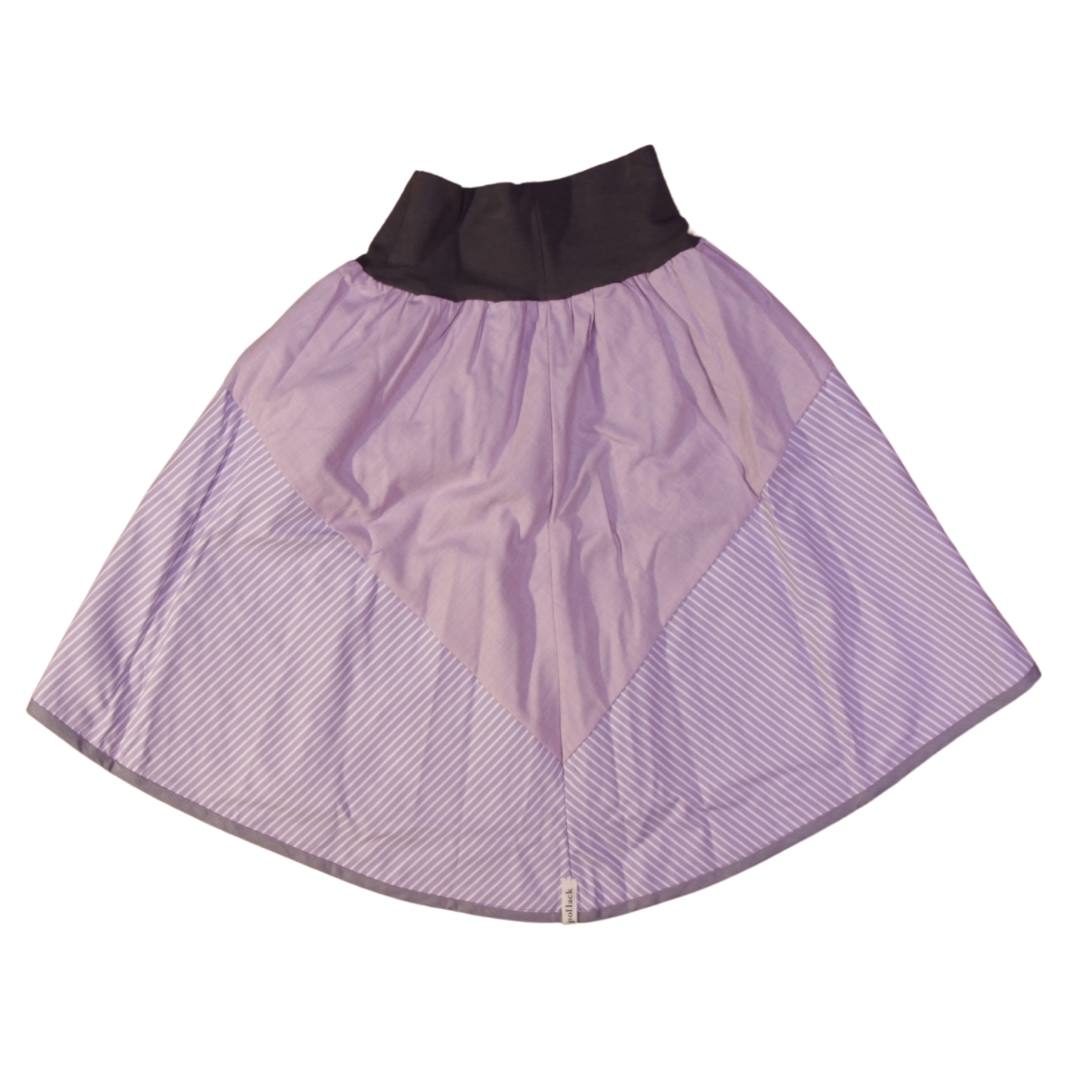 anna * pollack, Wenderock, xsmall, lila grau, Rückseite lila