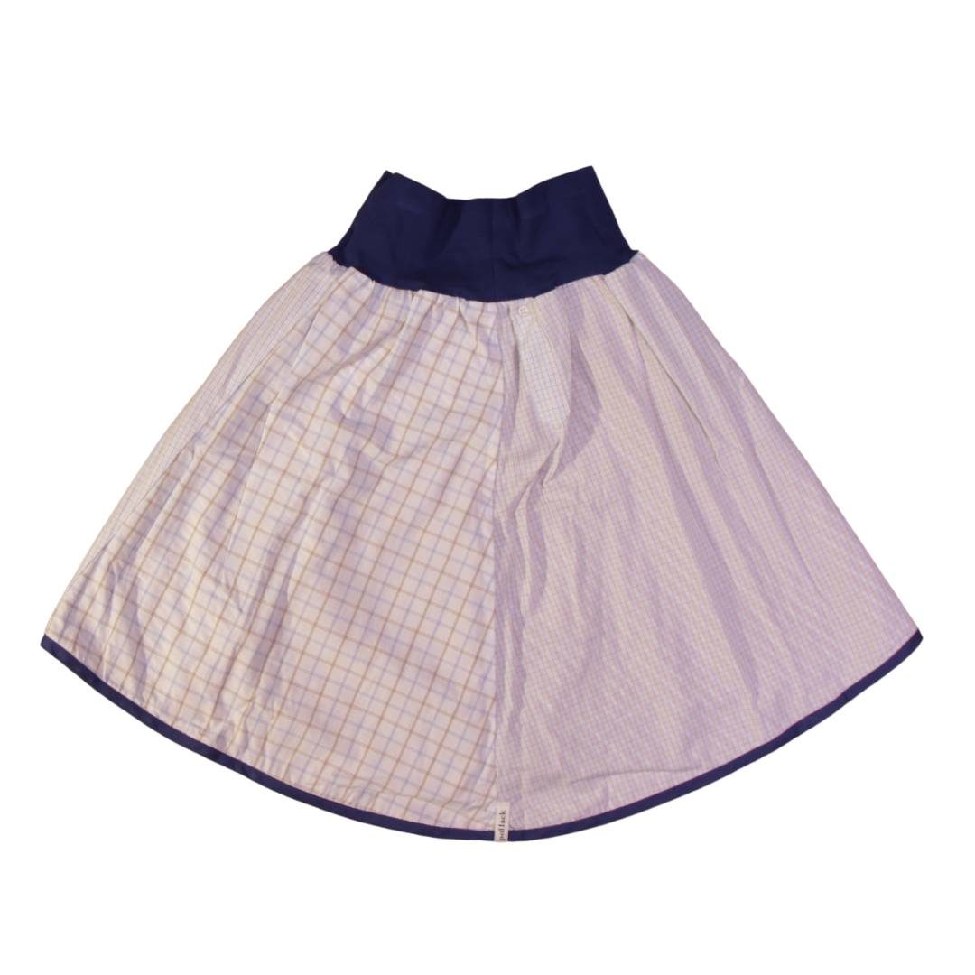 anna * pollack, Wenderock x-small rot blau, Rückseite blau